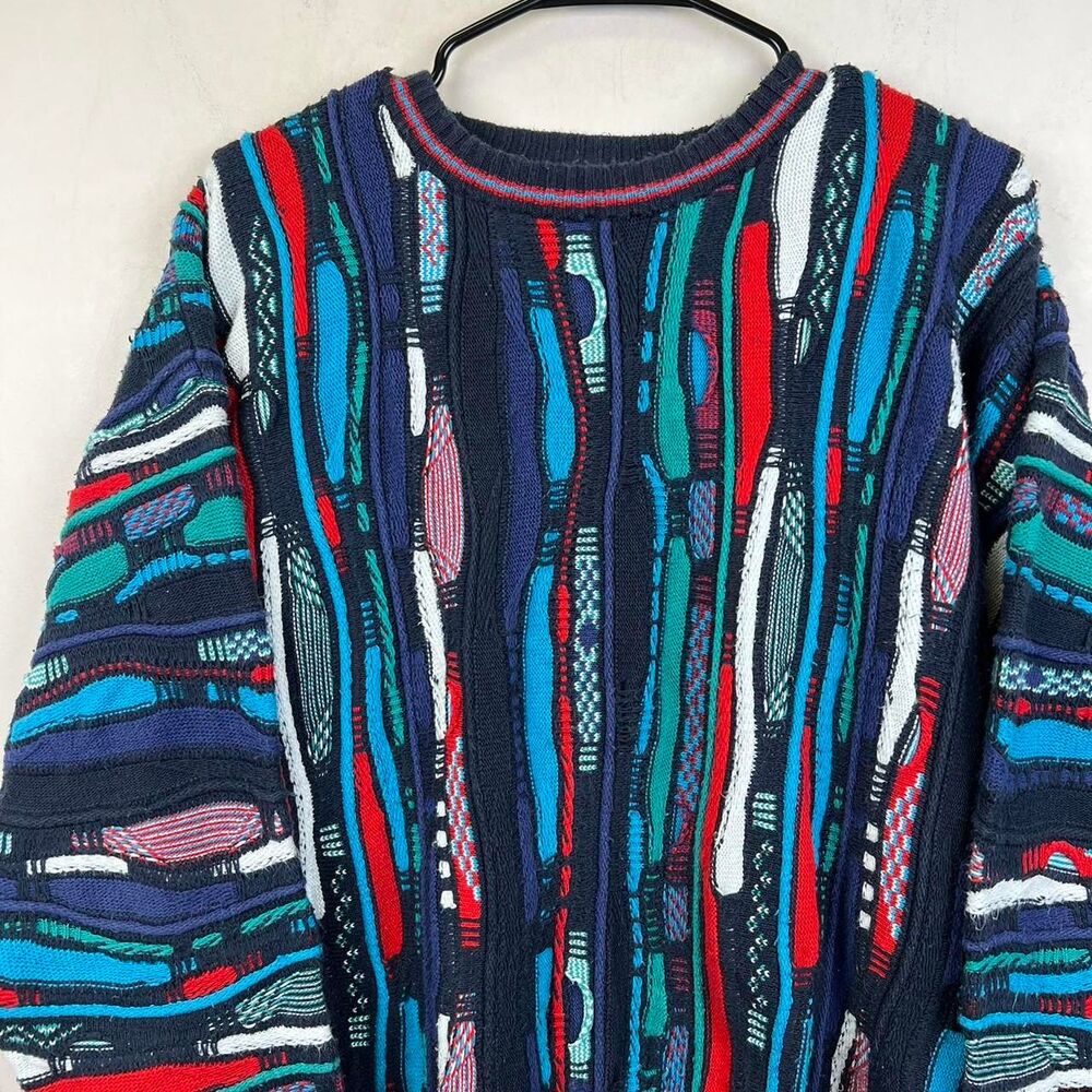 Sutter&Grant Coogi-Style Multi-Coloured Sweater S… - image 4